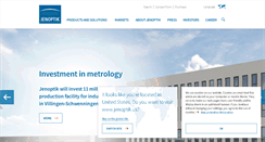 Desktop Screenshot of jenoptik.com